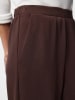 Pieces Stoffen broek "Michelle" bruin