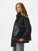 Pieces Shopper "Annika" in Schwarz - (B)45 x (H)30 x (T)9 cm