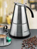 Rommelsbacher Espressokocher "EKO 366/E" in Silber - 350 ml