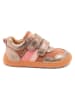 bisgaard Leren barefootschoenen lichtroze/oranje