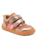 bisgaard Leren barefootschoenen lichtroze/oranje