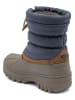bisgaard Boots in Blau/ Grau