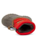 bisgaard Boots in Rot/ Grau