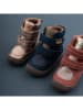 bisgaard Leren boots donkerblauw