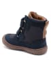 bisgaard Leren boots donkerblauw