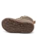 bisgaard Leder-Boots in Khaki