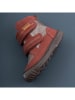 bisgaard Leder-Boots in Rot