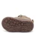 bisgaard Leder-Boots in Khaki