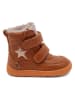 bisgaard Leder-Boots in Hellbraun