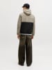 Jack & Jones Übergangsjacke in Beige/ Schwarz