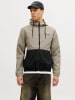 Jack & Jones Übergangsjacke in Beige/ Schwarz