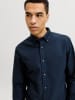 Jack & Jones Hemd - Regular fit - in Dunkelblau