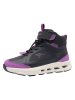 Kangaroos Sneakers "Krass Mid EV" in Anthrazit/ Lila