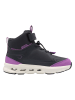 Kangaroos Sneakers "Krass Mid EV" in Anthrazit/ Lila
