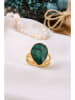 Pierres delicates Vergulde ring met edelsteen