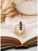 Pierres delicates Vergulde ring met edelstenen