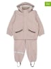 mikk-line 2-delige regenoutfit beige