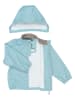 mikk-line 2-delige regenoutfit lichtblauw