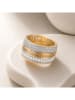 Les Petites Précieuses Vergold. Ring mit Edelsteinen