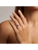 Les Petites Précieuses Zilveren ring met edelstenen