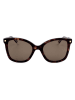 Polaroid Damen-Sonnenbrille in Braun/ Hellbraun