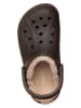 Crocs Clogs "Baya Lined" in Braun