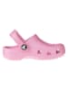Crocs Chodaki "Classic Glitter" w kolorze jasnoróżowym