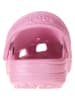 Crocs Chodaki "Classic Glitter" w kolorze jasnoróżowym