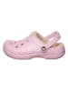Crocs Chodaki "Baya Lined" w kolorze jasnoróżowym