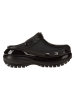 Crocs Clogs "Mega Crush" in Schwarz