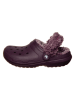 Crocs Clogs "Classic Fleece Lined" in Lila