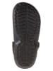 Crocs Chodaki "Classic Fuzz Lined Glitter" w kolorze czarnym