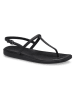 Crocs Japonki "Miami Thong Flip" w kolorze czarnym
