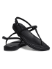 Crocs Japonki "Miami Thong Flip" w kolorze czarnym
