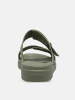 Crocs Slippers "Brooklyn Buckle" kaki