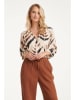 Smashed Lemon Blouse crème/bruin