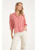Smashed Lemon Blouse rood/wit