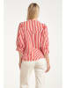 Smashed Lemon Blouse rood/wit