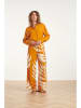 Smashed Lemon Hose in Orange/ Creme