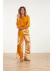 Smashed Lemon Hose in Orange/ Creme