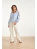 Smashed Lemon Bluse in Hellblau