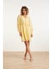 Smashed Lemon Jurk geel