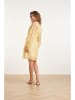 Smashed Lemon Jurk geel