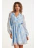 Smashed Lemon Kleid in Hellblau
