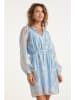 Smashed Lemon Kleid in Hellblau