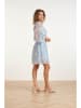 Smashed Lemon Kleid in Hellblau