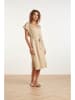 Smashed Lemon Kleid in Beige
