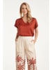 Smashed Lemon Shirt in Rot