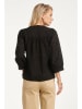 Smashed Lemon Bluse in Schwarz