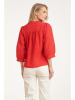 Smashed Lemon Bluse in Rot